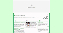Desktop Screenshot of hospitalvirtualmdq.org.ar